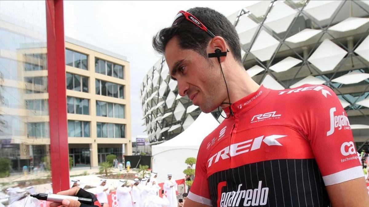 Contador, en Abu Dhabi