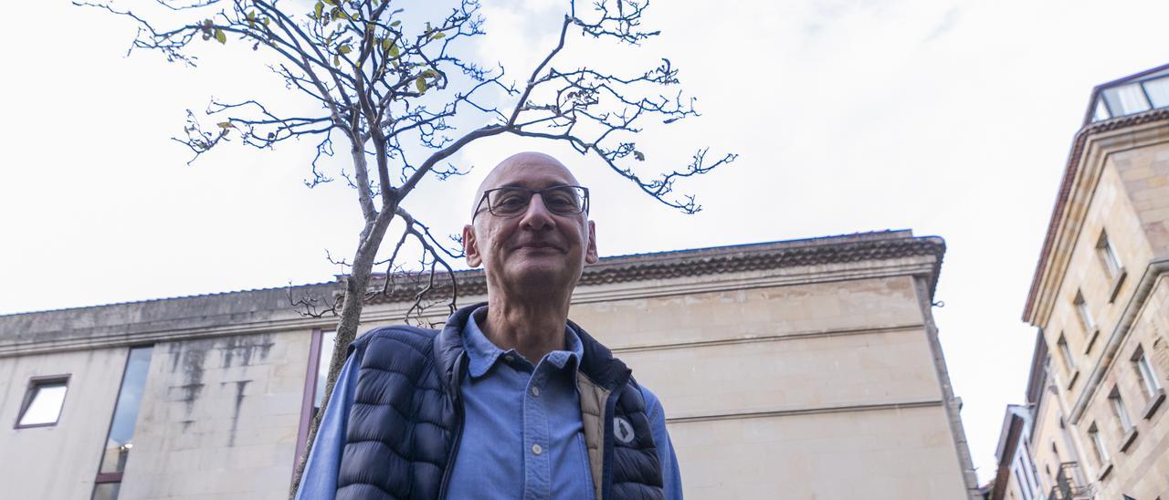 Antonio Ballesteros, ayer, en Avilés.