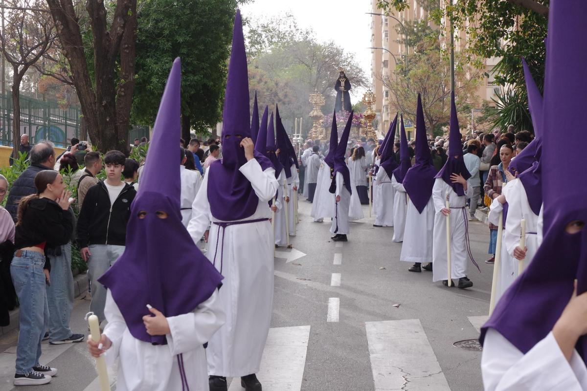 Trono de Jesús de Medinaceli el viernes 27 de marzo de 2026 en Málaga