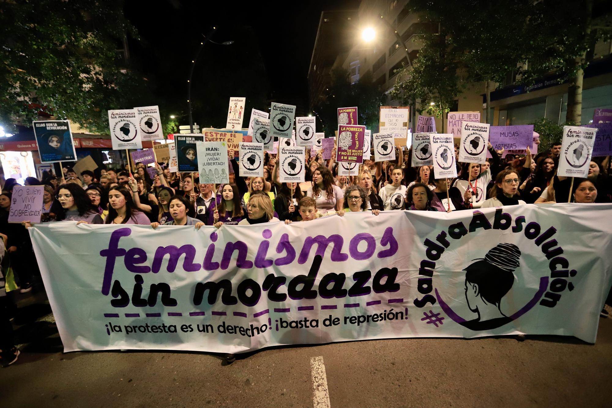 Manifestación del 8M en Murcia
