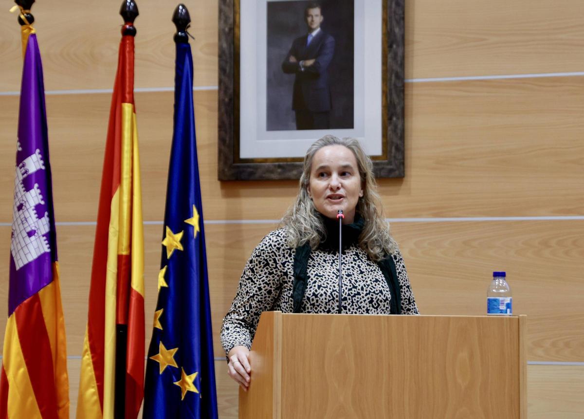 Maria Antònia Jiménez en la conferencia del Día Meteorológico Mundial