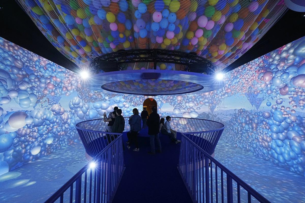 Bubble Planet, la última exposición inmersiva en aterrizar en Barcelona