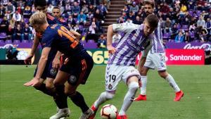 Imagen del partido Valladolid-Valencia del 18 de mayo del 2019