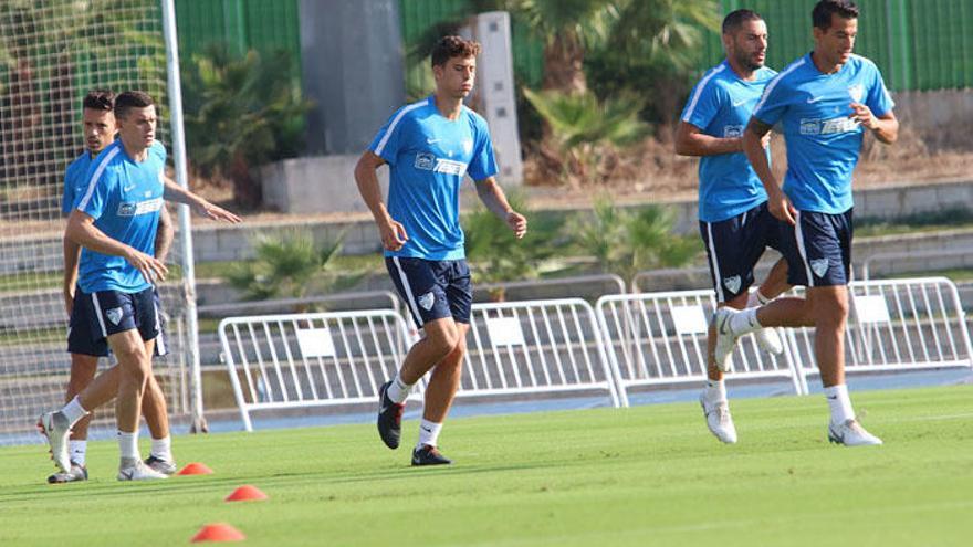 La plantilla del Málaga CF vuelve hoy al trabajo.