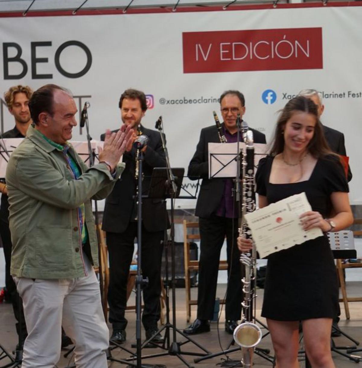Pablo Díaz, Carla Gómez y Jorge Sousa, mejores alumnos del Clarinet Fest Lalín