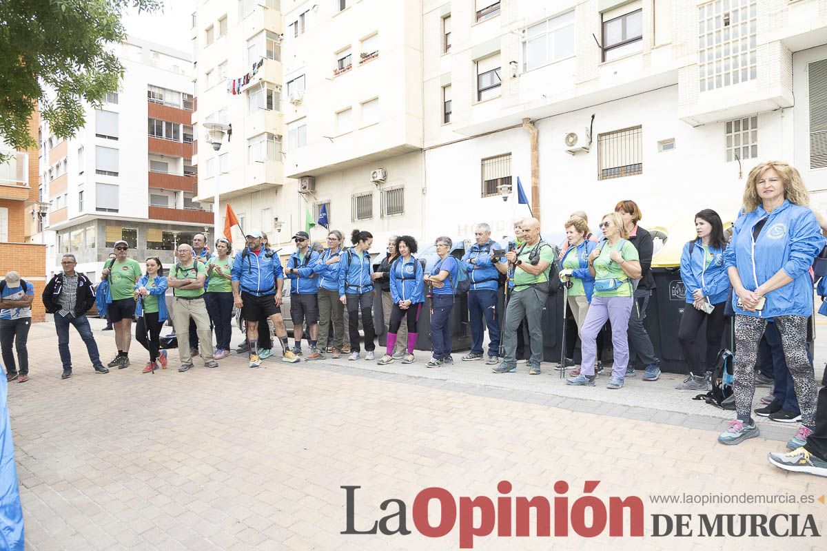 Las Fiestas de Yecla y peregrinos de Lorca llegan a Caravaca