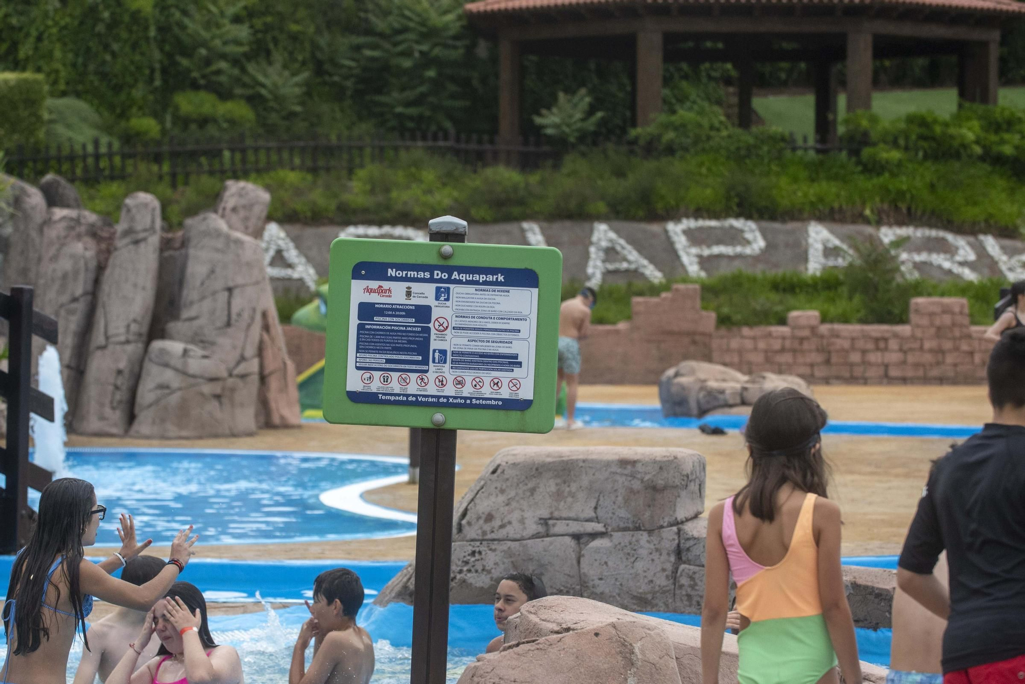 El Aquapark de Cerceda cumple 25 años