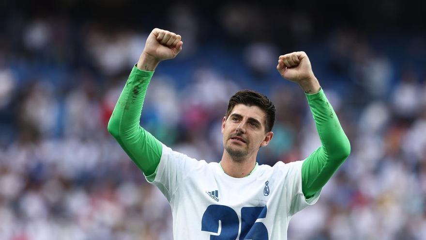 Arrancan la placa de Courtois del Paseo de las Leyendas del Metropolitano