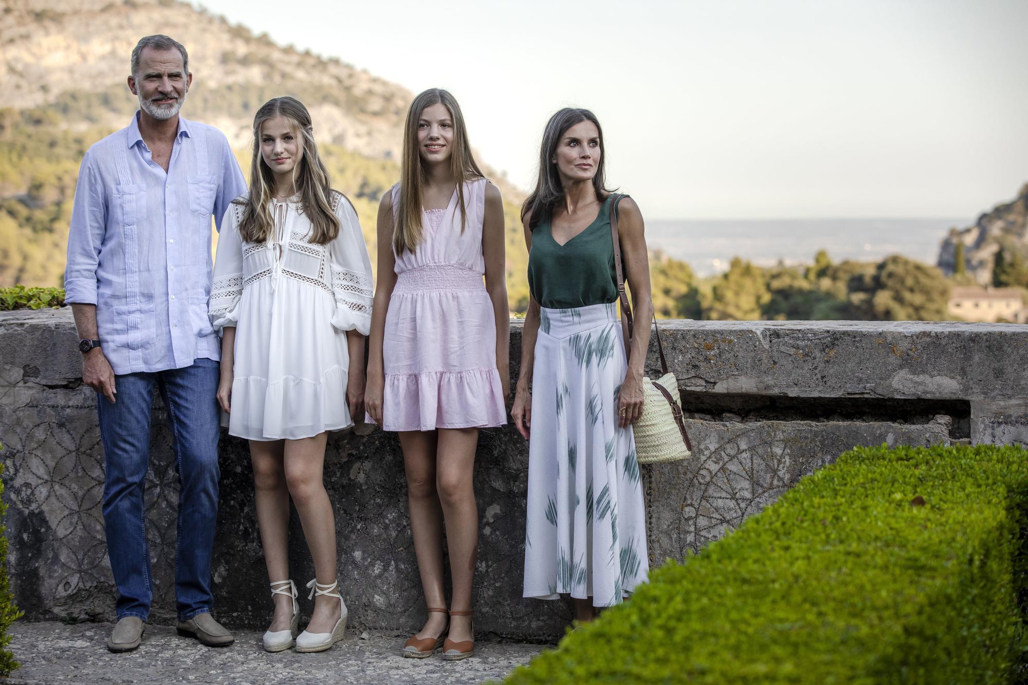 Spaniens Königsfamilie besucht die Kartause in Valldemossa