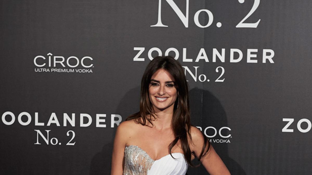 El look de Penélope Cruz en el estreno de 'Zoolander 2'