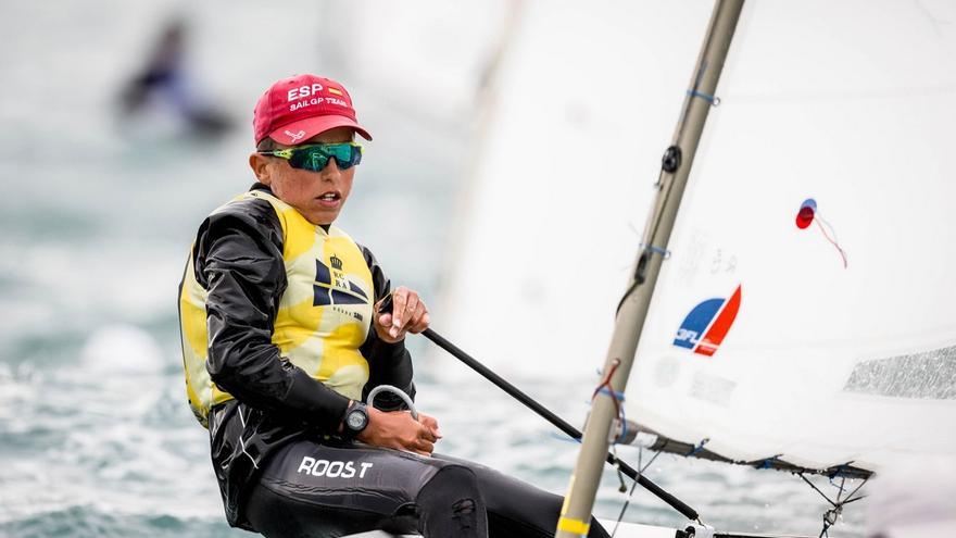 Marta Mansito, subcampeona de España de la clase Optimist