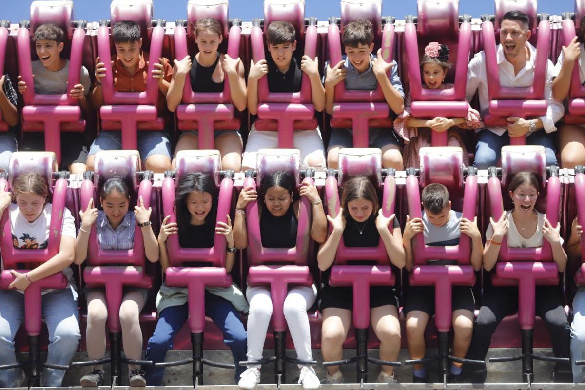 Día grande de las atracciones, en imágenes