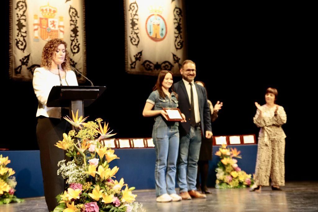 Entrega de distinciones al alumnado en Lorca