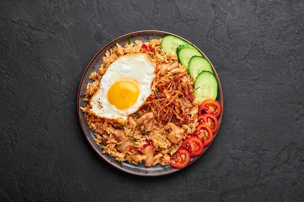 El nasi goreng es un plato muy saludable.