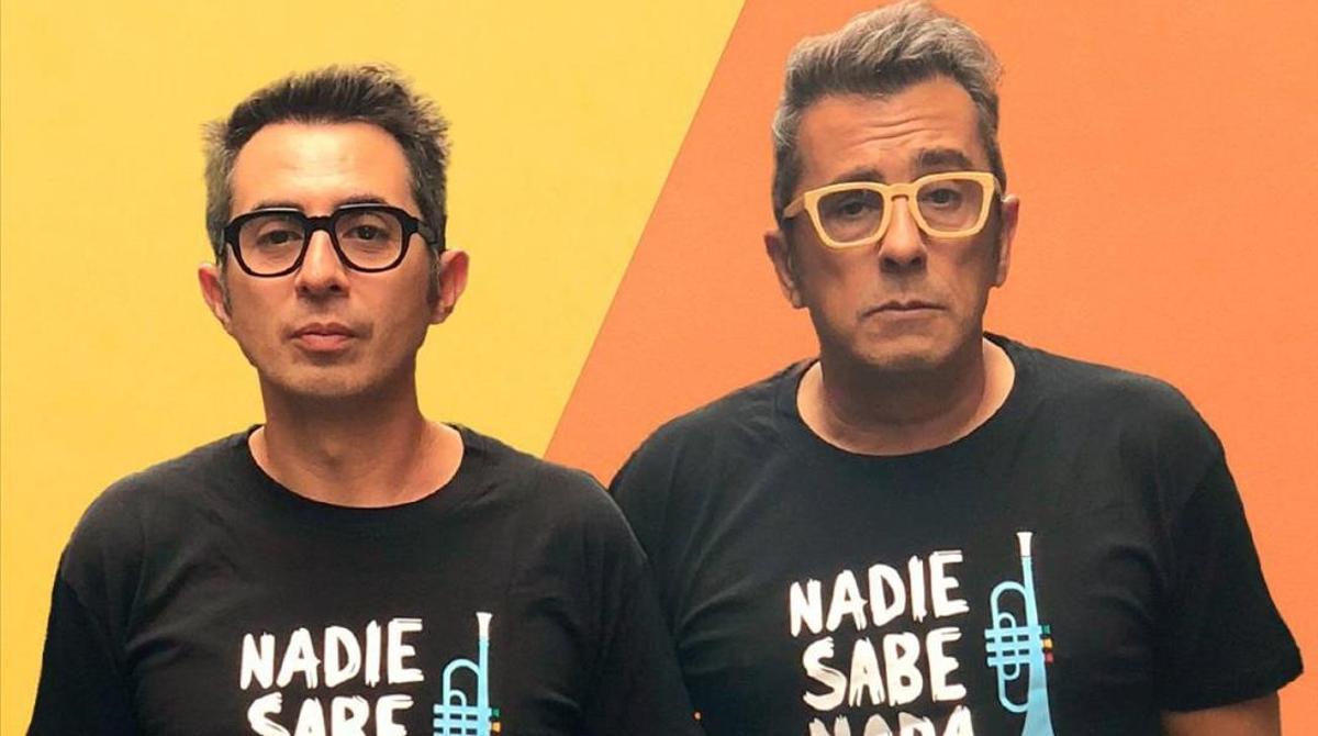 Andreu Buenafuente y Berto Romero, ideólogos de 'Nadie sabe nada'.