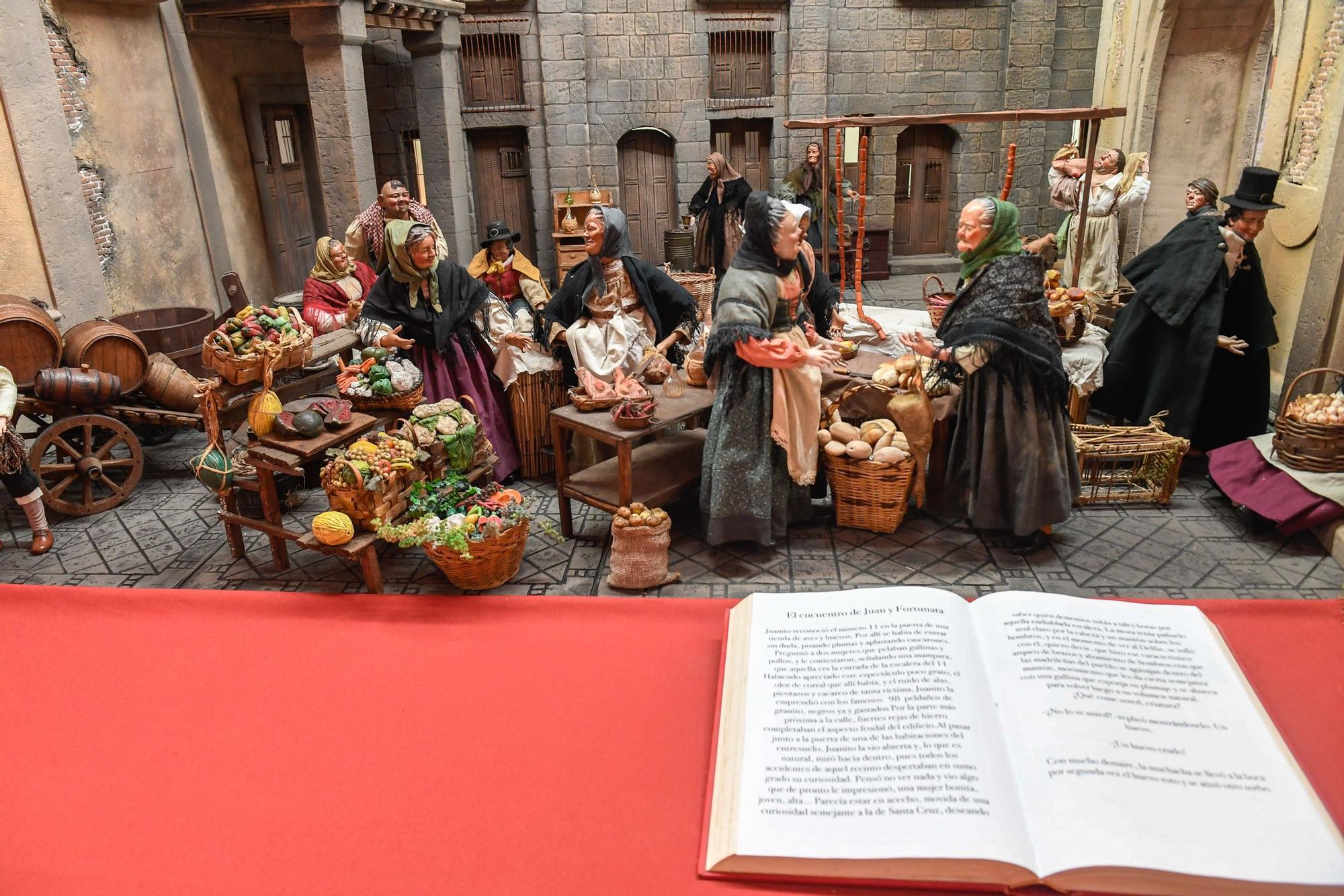 Belén navideño en el Castillo de Mata