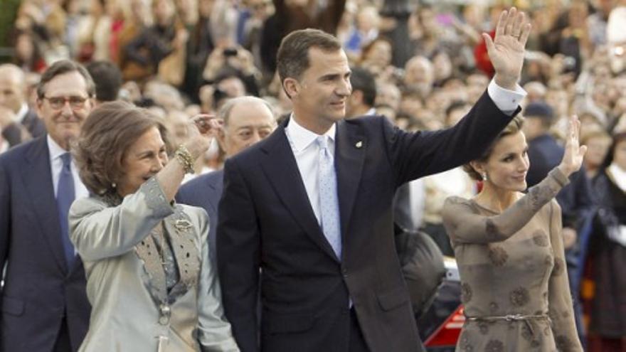 El Príncipe de Asturias homenajea a las víctimas y pide "cariño y respeto" hacia su dolor