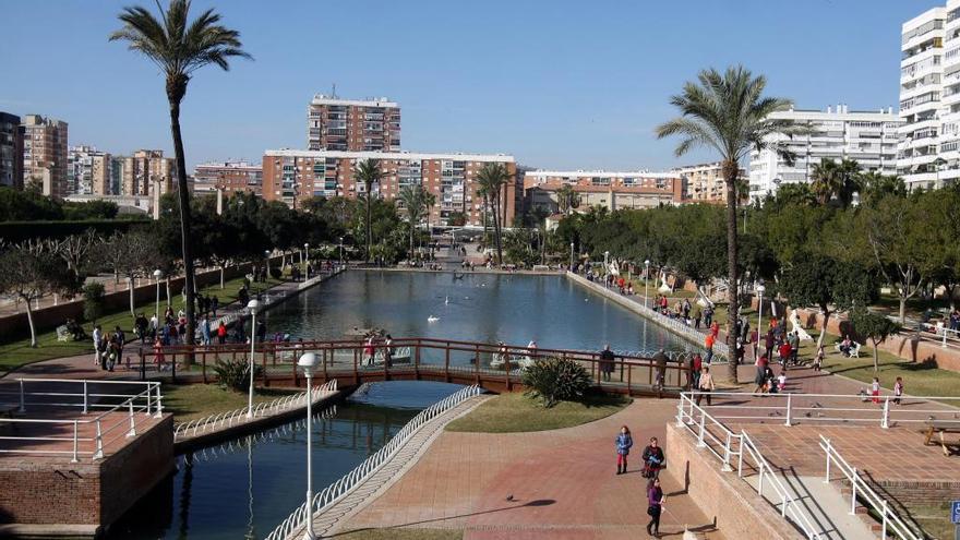 Imagen del Parque del Oeste, en Carretera de Cádiz.