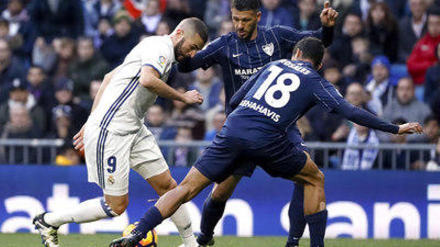 Demichelis, en el Bernabéu.