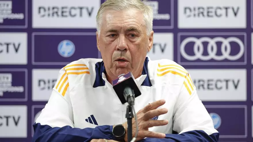 Ancelotti: "Tenemos la plantilla cerrada"