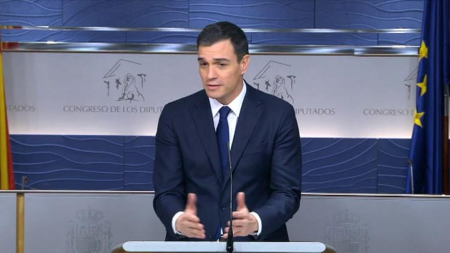 Pedro Sánchez: “Entré en la Zarzuela sin un Gobierno y he salido con todos los ministros nombrados”