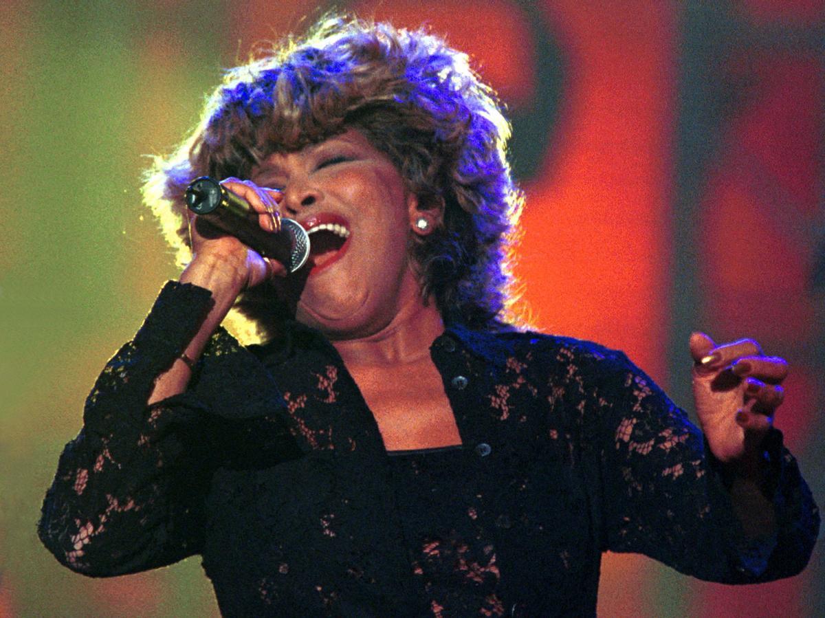 FILE PHOTO: Tina Turner performs a song during the German record awards Echo in Hamburg