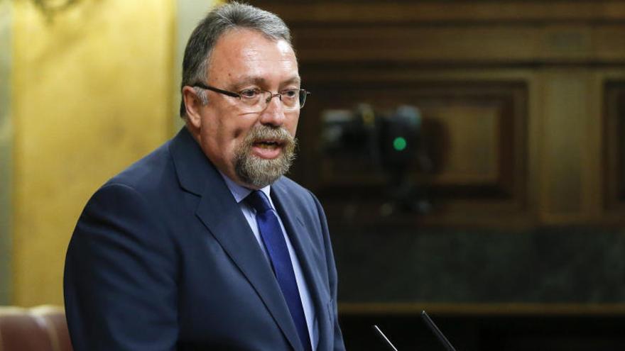 Isidro Martínez Oblanca, en el Congreso.