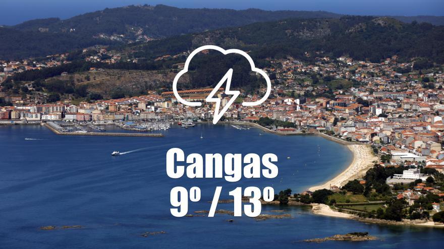 El tiempo en Cangas: previsión meteorológica para hoy, lunes 26 de febrero
