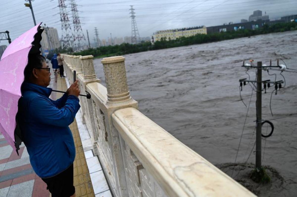 Inundaciones en la China