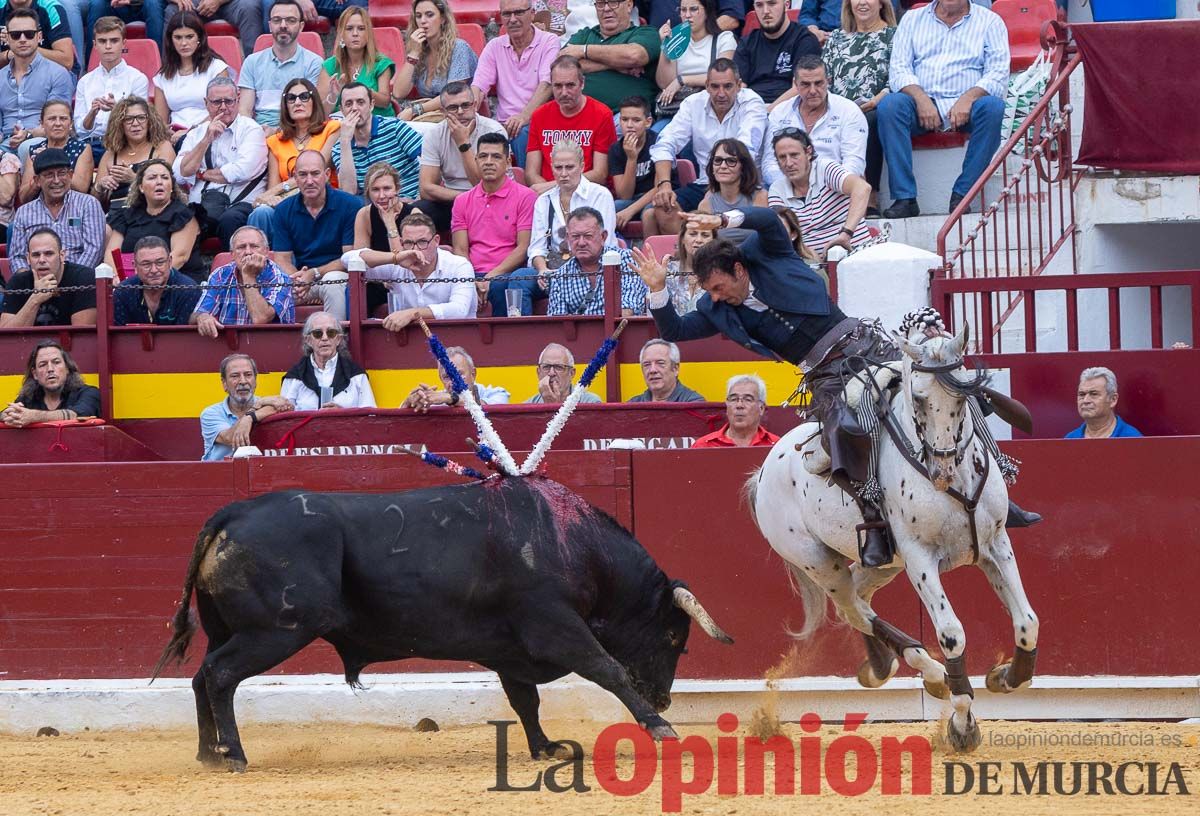 Corrida de Rejones en la Feria Taurina de Murcia (Andy Cartagena, Diego Ventura, Lea Vicens)