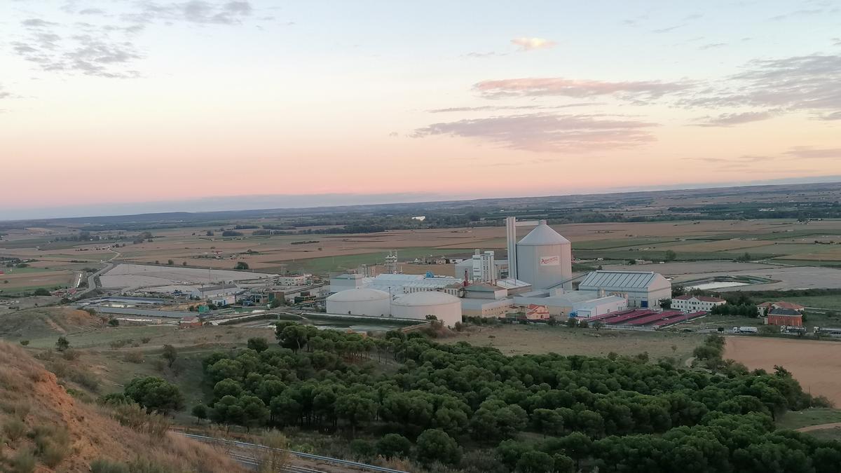 Instalaciones de la fábrica de Azucarera en Toro