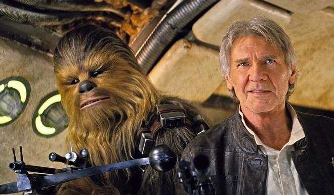 Chewbacca y Han Solo