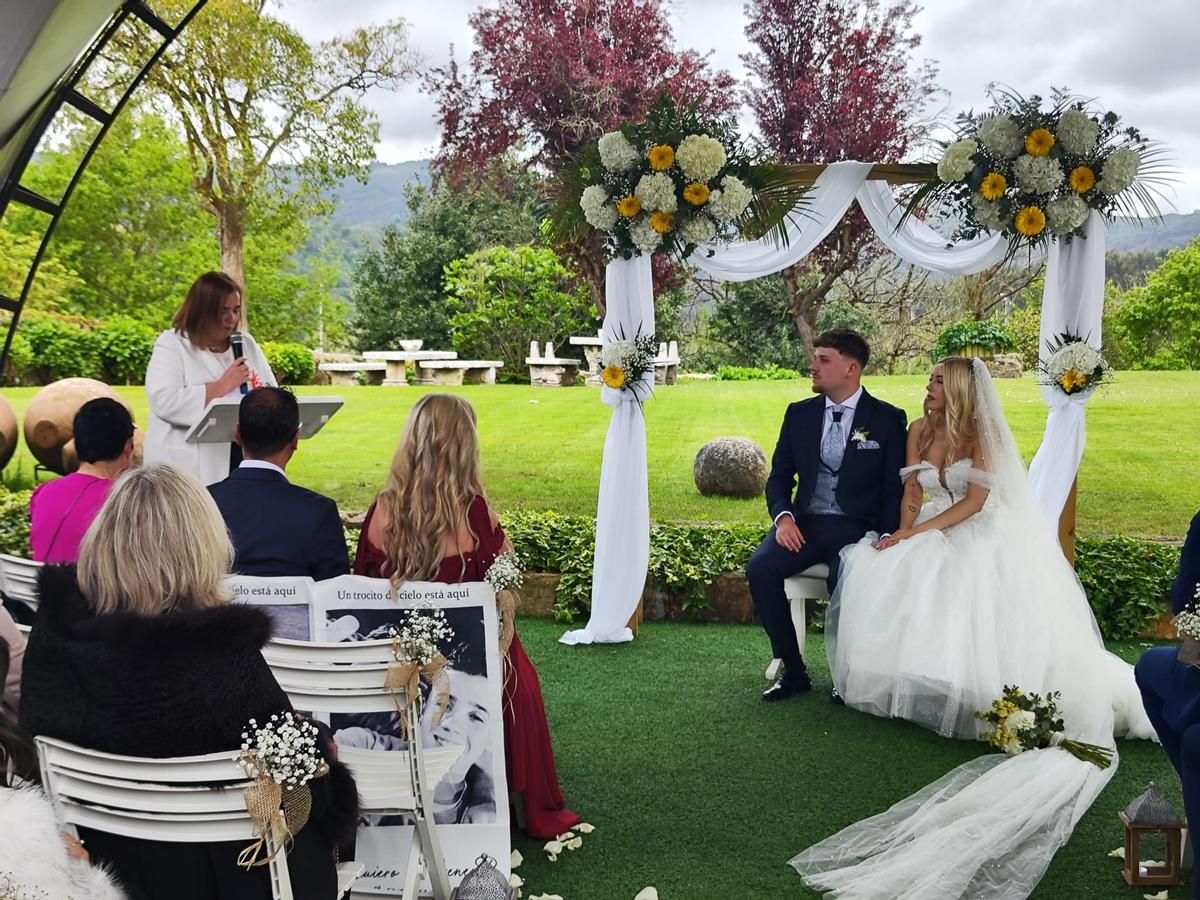 La boda de Alejandro Casal Melendi y Andrea García Cifuentes, en imágenes La boda de Alejandro Casal Melendi y Andrea García Cifuentes, en imágenes