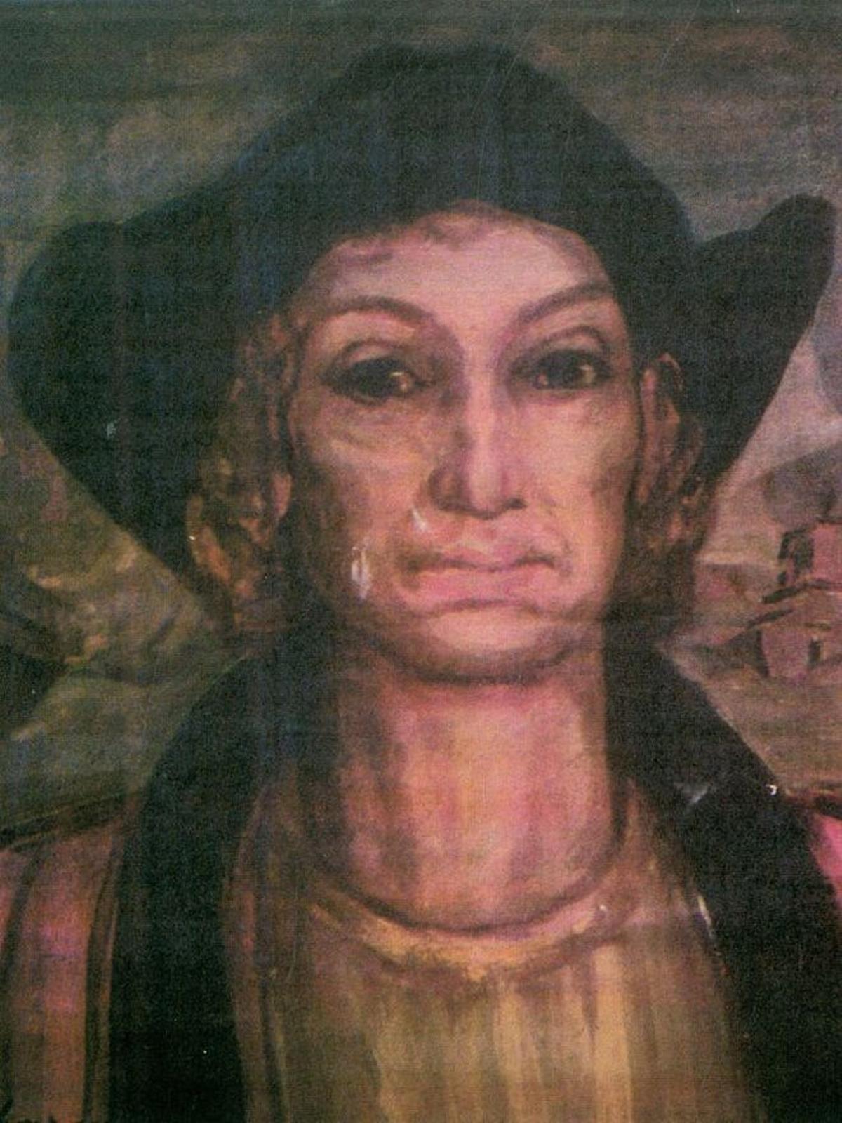 Retrato de marino que podría ser Pedro Madruga.
