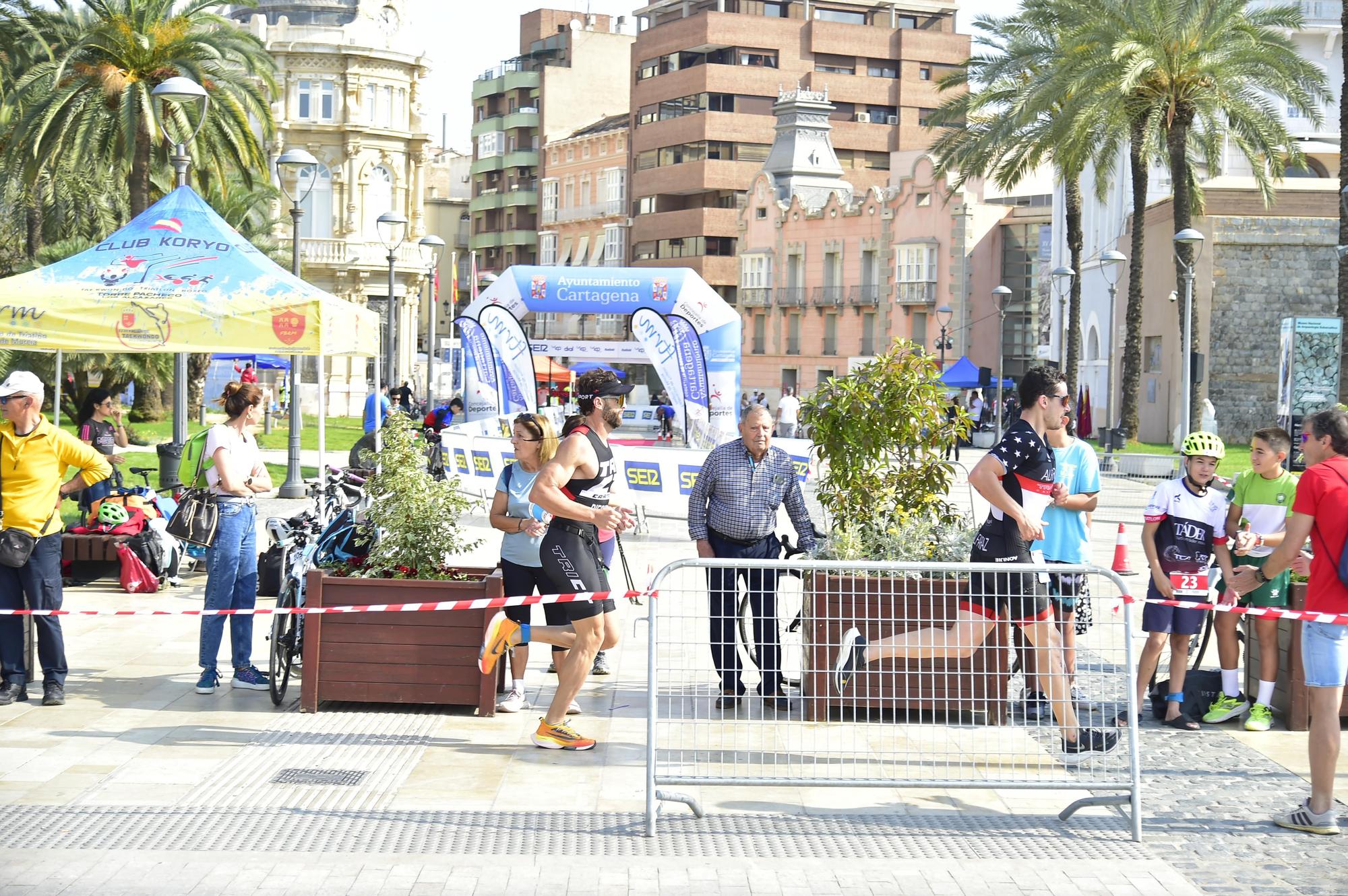 Las mejores fotos del Triatlón Ciudad de Cartagena 2023.