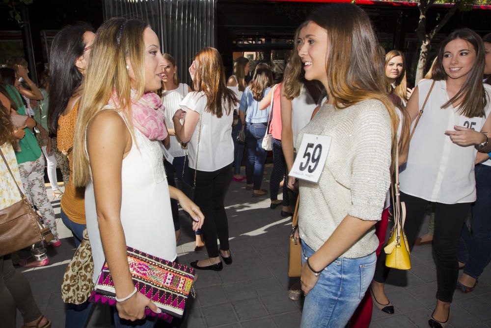 Prueba de candidatas a Fallera Mayor de Valencia 2017