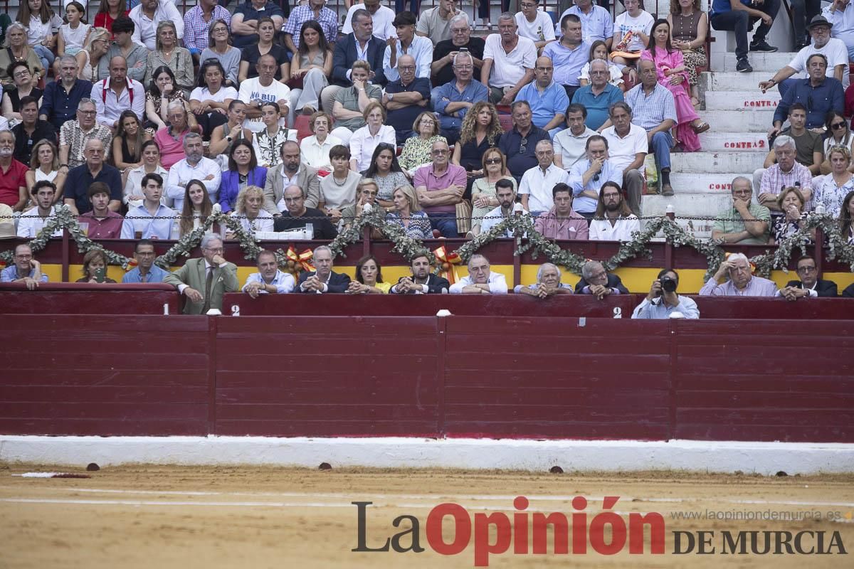 Cuarta corrida en la Feria Taurina de Murcia (Castella, Manzanares y Ureña)