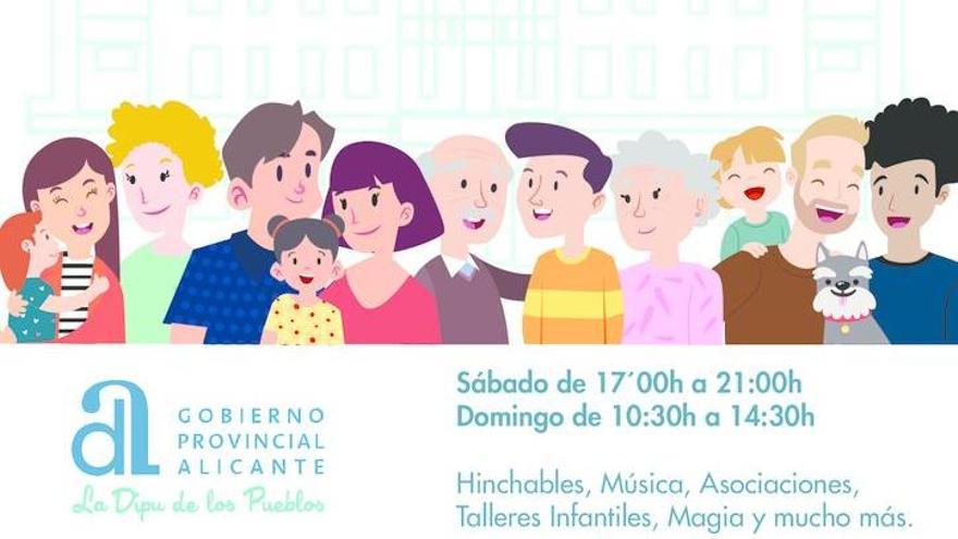 La Diputación celebra el día de &quot;todas&quot; las familias