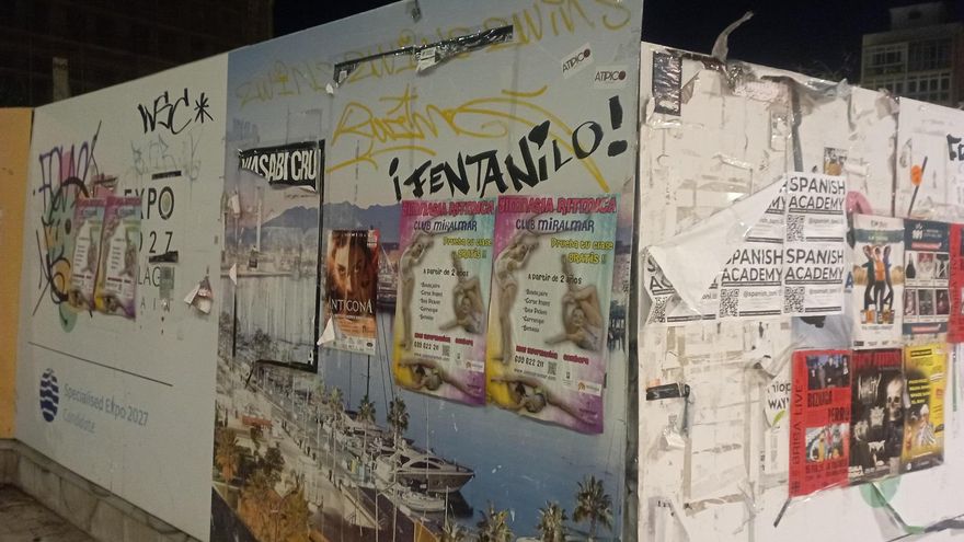 La Expo 2027, vandalizada en la Málaga más picassiana