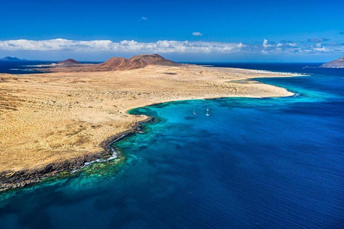 Playa La Francesa, en La Graciosa.