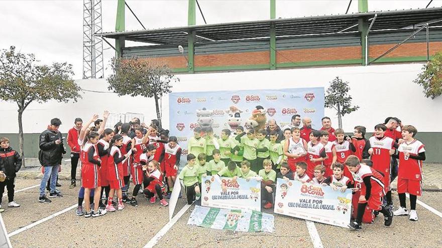 arranca la copa covap con 32 equipos de fútbol y baloncesto de menores