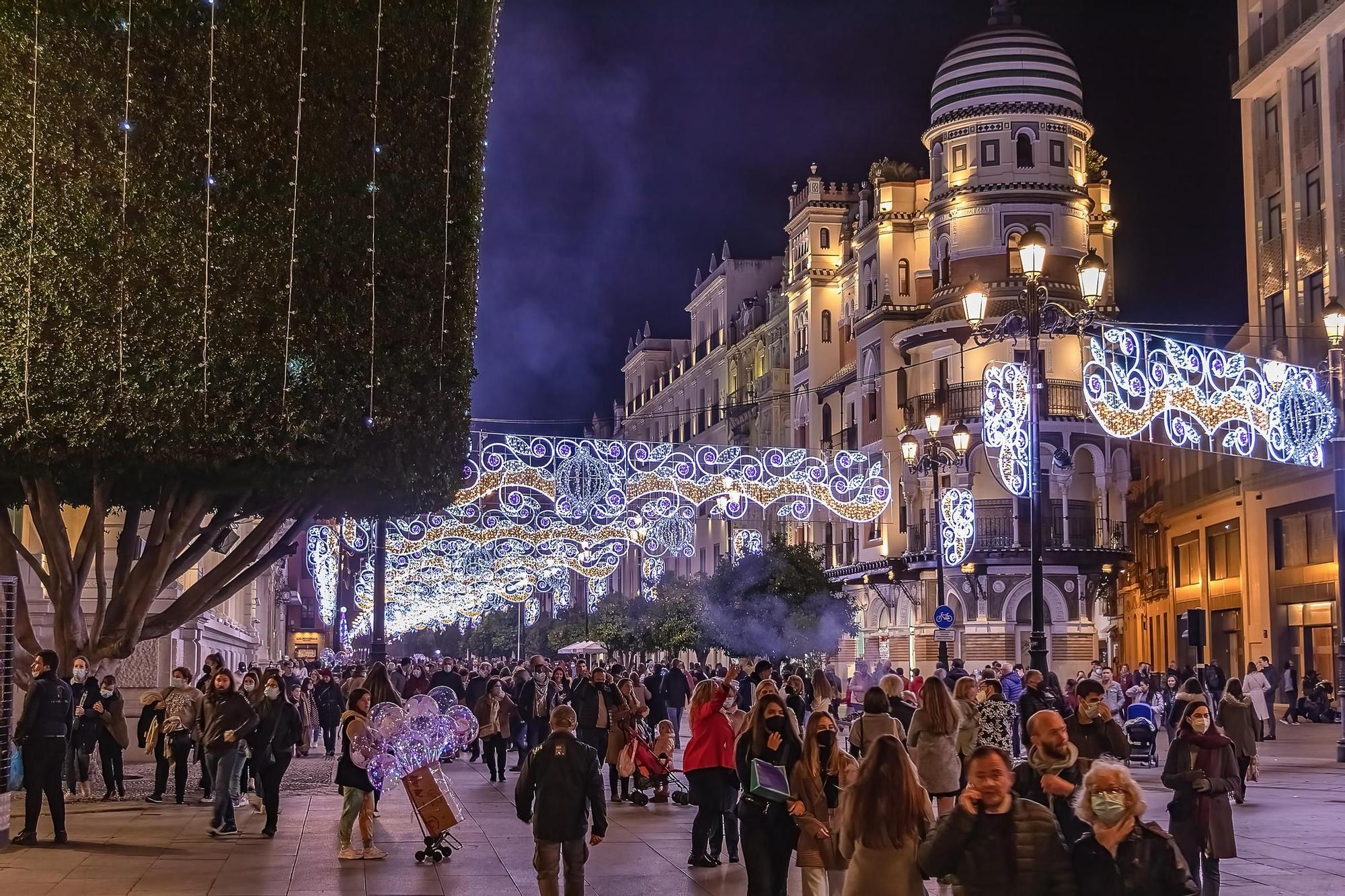 Las luces de Navidad en Sevilla