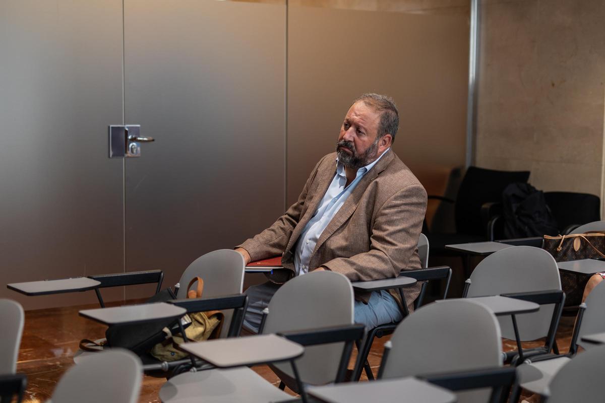 El concejal de Vox Liberto Senderos, en una imagen de archivo.