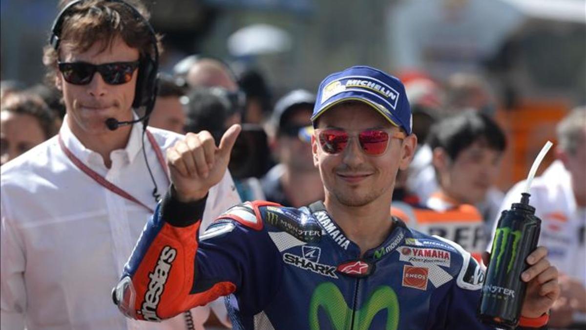 Jorge Lorenzo en Brno