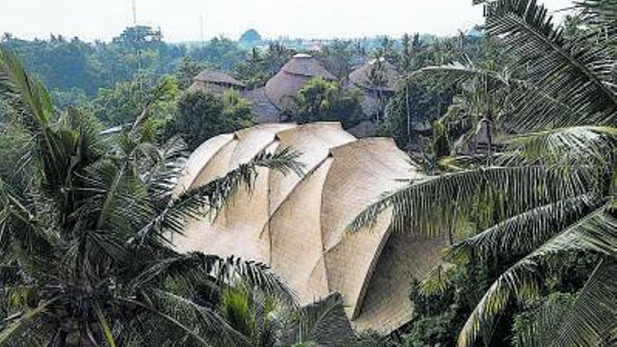 El uso del bambú en Bali