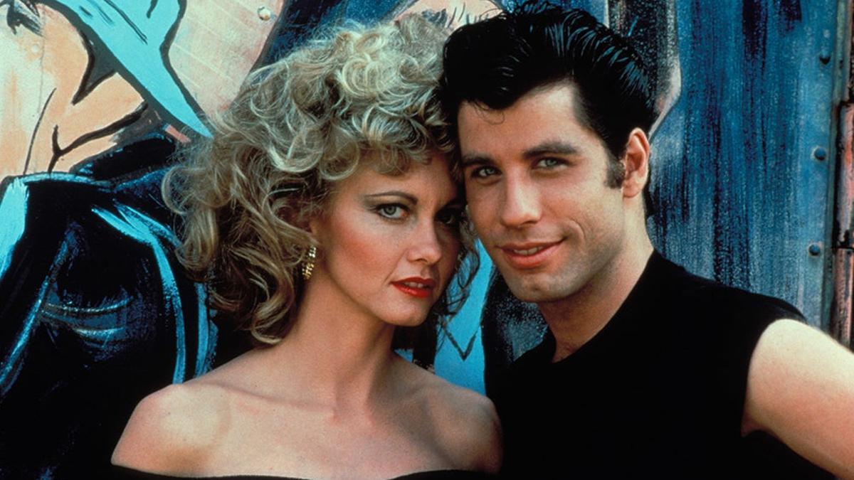 Olivia Newton-John y John Travolta en 'Grease'