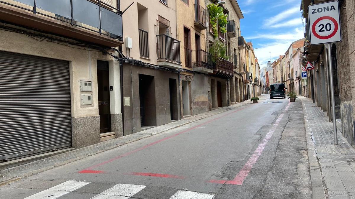 Tram del carrer padró on s&#039;intervindrà