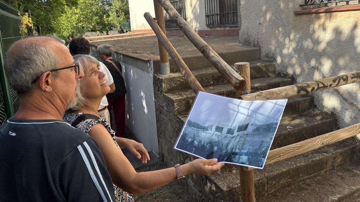 Visita guiada a Can Figresas que es va fer aprofitant les jornades