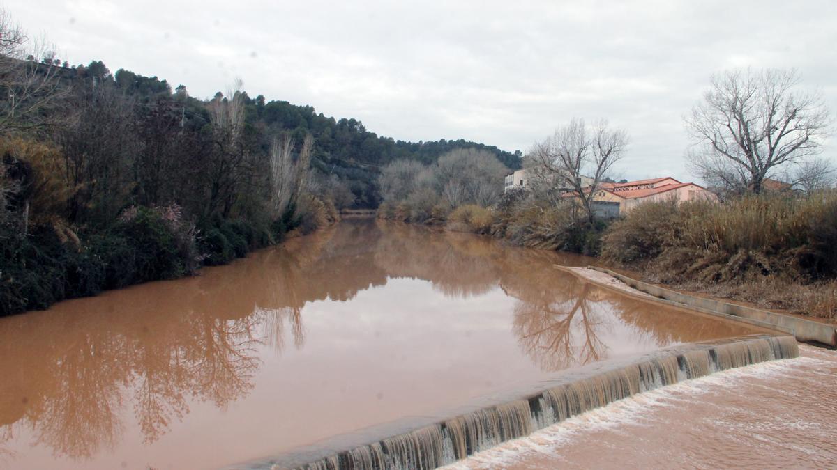 Riu Llobregat al seu pas per Sant Fruitós.