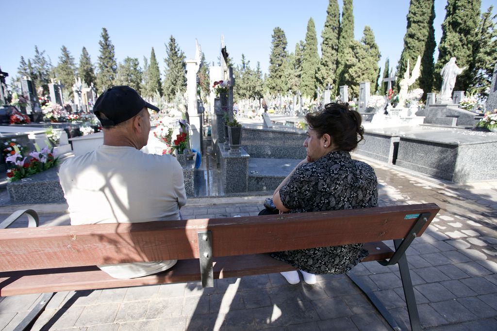 Cementerio de Espinardo el día de Todos los Santos